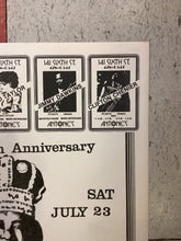 Load image into Gallery viewer, Antone's 8th Anniversary - 1983 (Poster)
