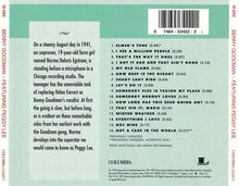 Load image into Gallery viewer, Benny Goodman Featuring Peggy Lee : Benny Goodman Featuring Peggy Lee (CD, Comp, Mono, RM)
