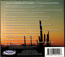 Load image into Gallery viewer, Hacienda Brothers : What&#39;s Wrong With Right (CD, Album, Dig)
