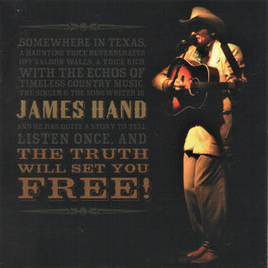James Hand : The Truth Will Set You Free (CD, Album)