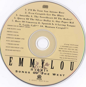 Emmylou Harris : Songs Of The West (CD, Comp)