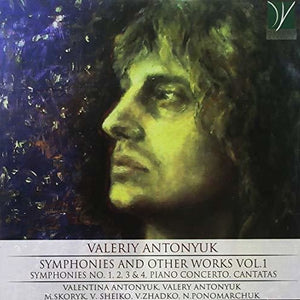 the album cover for Antonyuk, Valery / Antonyuk, Valentina - Antonyuk: Symphonies & Other Works Vol 1