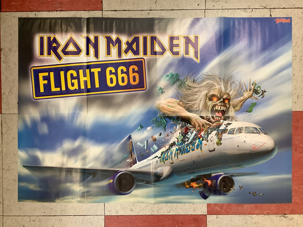 【限定盤】IRON MAYDEN 3枚セット カラーレコード 未開封 ポスター付 Iron Maiden Flight 666 (Poster) – Antone's Record Shop