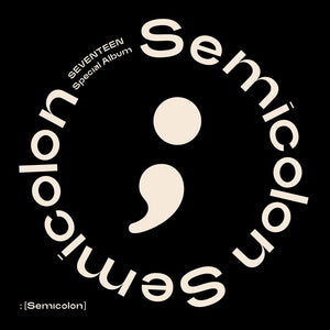 the album cover for SEVENTEEN - ; [Semicolon] EP
