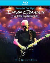 Load image into Gallery viewer, David Gilmour : Remember That Night (Live At The Royal Albert Hall) (2xBlu-ray, Multichannel, Sli)
