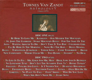 Townes Van Zandt : Anthology 1968-1979 (2xCD, Comp, RM)