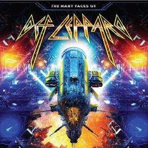 the album cover for Many Faces Of Def Leppard / Various - Many Faces Of Def Leppard / Various [Digipak] (Arg)