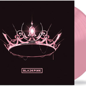 the album cover for BLACKPINK - THE ALBUM [Pink LP]