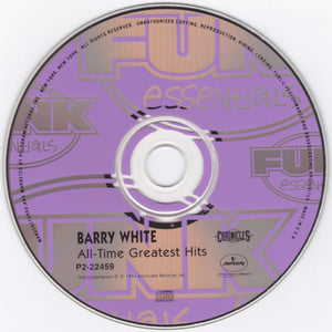 Barry White : All-Time Greatest Hits (CD, Comp, Club, RM, CRC)