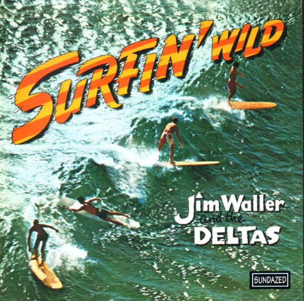 Jim Waller And The Deltas* : Surfin' Wild (CD, Album, Mono, RE)