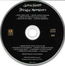 Load image into Gallery viewer, John Hiatt : Stolen Moments (CD, Album)
