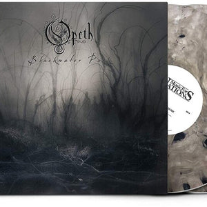 the album cover for Opeth - Blackwater Park: 20th Anniversary Edition [White/Black Smokey Light Transparent 2LP]