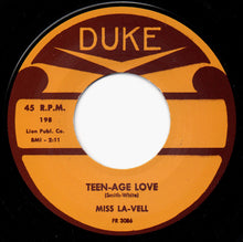 Load image into Gallery viewer, Miss LaVell : Teen-Age Love / Stop These Teardrops (7&quot;, RE)
