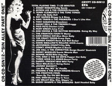 Load image into Gallery viewer, Various : Sin Alley Part 1 (30 Real Gone Rockabilly &amp; R &amp; B Howlers!) (CD, Comp, RM)
