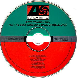 Pete Townshend : All The Best Cowboys Have Chinese Eyes (CD, Album, RE, RM)