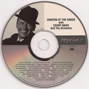 Frank Sinatra : Sinatra At The Sands (CD, Album, RE, RM, WEA)