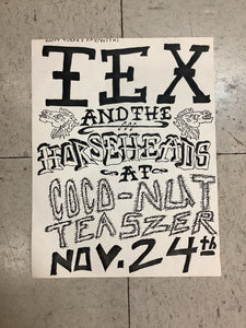 Tex and the Horseheads at Coco-nut Teaszer (Poster)