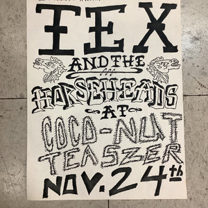 Tex and the Horseheads at Coco-nut Teaszer (Poster)