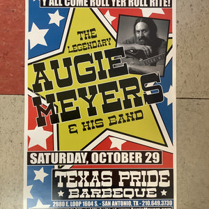 Augie Meyers at Texas Pride Barbecue - 2005 (Poster)