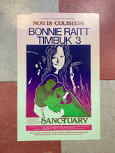 Load image into Gallery viewer, Bonnie Raitt and Timbuk 3 at The Coliseum - 1989 (Poster)
