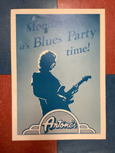 Load image into Gallery viewer, Mondays it's Blues Party Time at Antone's Nightclub - 1984 (Poster)
