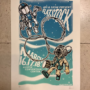 Flatstock 8 Spaceman - 2006 (Poster)