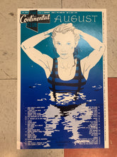 Load image into Gallery viewer, Continental Club August Calendar - 1989 (Poster)
