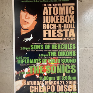 The Atomic Jukebox Rock-N-Roll Fiesta - 2009 (Poster)