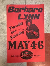 Load image into Gallery viewer, Barbara Lynn at Antone's - 1978 (Poster)
