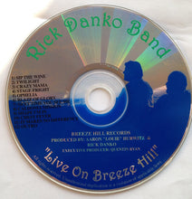 Load image into Gallery viewer, Rick Danko Band : "Live On Breeze Hill" (CD, Album)
