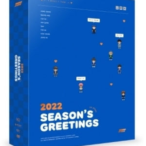 the album cover for Ateez - 2022 Season's Greetings (W/Book) (W/Dvd) (Cal)
