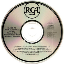 Load image into Gallery viewer, Jefferson Airplane : Bless Its Pointed Little Head (CD, Album, RE, RM)
