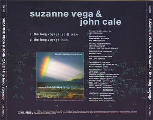 Hector Zazou, Suzanne Vega And John Cale : The Long Voyage (CD, Single, Promo)