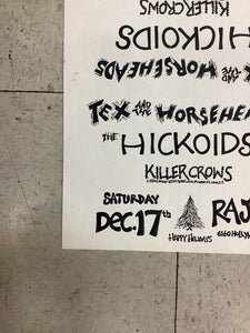 The Hickoids at Raji's (Poster)