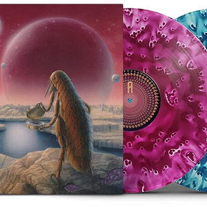 the album cover for The Claypool Lennon Delirium - South Of Reality [Cloudy Blue/Purple 2 LP] [Amethyst Edition]