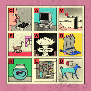the album cover for Viagra boys - Cave World