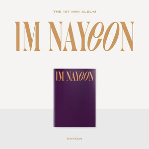 the album cover for NAYEON (TWICE) - IM NAYEON [I’M ver.]