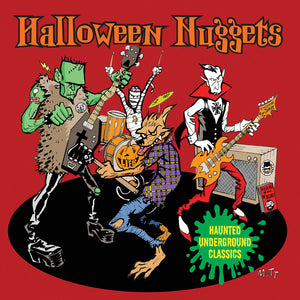the album cover for Various Artists - Halloween Nuggets: Haunted Underground Classics (Various Artists)