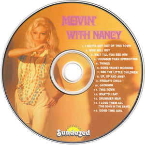 Nancy Sinatra : Movin' With Nancy (CD, Album, Mono, RE)