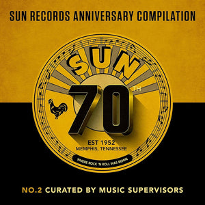 the album cover for Sun Record's 70th Anniversary Compilation 2 / Var - Sun Record's 70th Anniversary Compilation 2 / Var