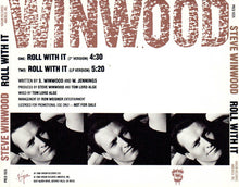 Load image into Gallery viewer, Steve Winwood : Roll With It  (CD, Single, Promo)
