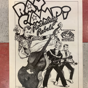 Ray Campi Rockabilly Rebels - 1977 (Poster)
