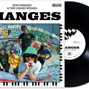 the album cover for King Gizzard & The Lizard Wizard - Changes [Limited Edition Recycled Black Wax LP]