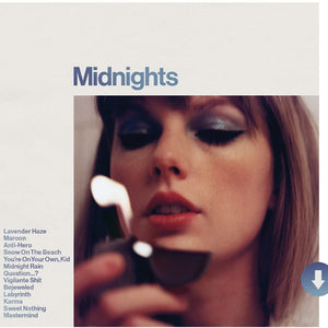 the album cover for Taylor Swift - Midnights [Moonstone Blue Edition]