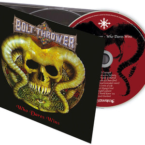 the album cover for Bolt Thrower - Who Dares Wins