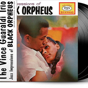 the album cover for Vince Guaraldi Trio - Jazz Impressions Of Black Orpheus: Deluxe Expanded Edition [3LP]