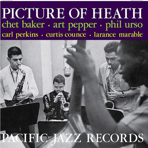 the album cover for Chet Baker, Art Pepper & Phil Urso - Picture Of Heath (Blue Note Tone Poet Series) [LP]