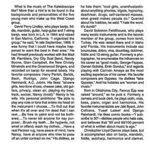 Load image into Gallery viewer, The Kaleidoscope* : Side Trips (CD, Album, RE)
