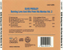 Load image into Gallery viewer, Elvis Presley : Burning Love And Hits From His Movies Vol. 2 (CD, Comp, RM)
