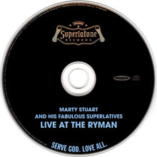 Load image into Gallery viewer, Marty Stuart And His Fabulous Superlatives : Live At The Ryman (CD, Album)
